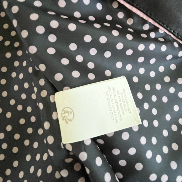 Boden Morleigh Jacket Black Leather EUC Biker Moto Zippers Cropped UK 10 - Picture 8 of 16